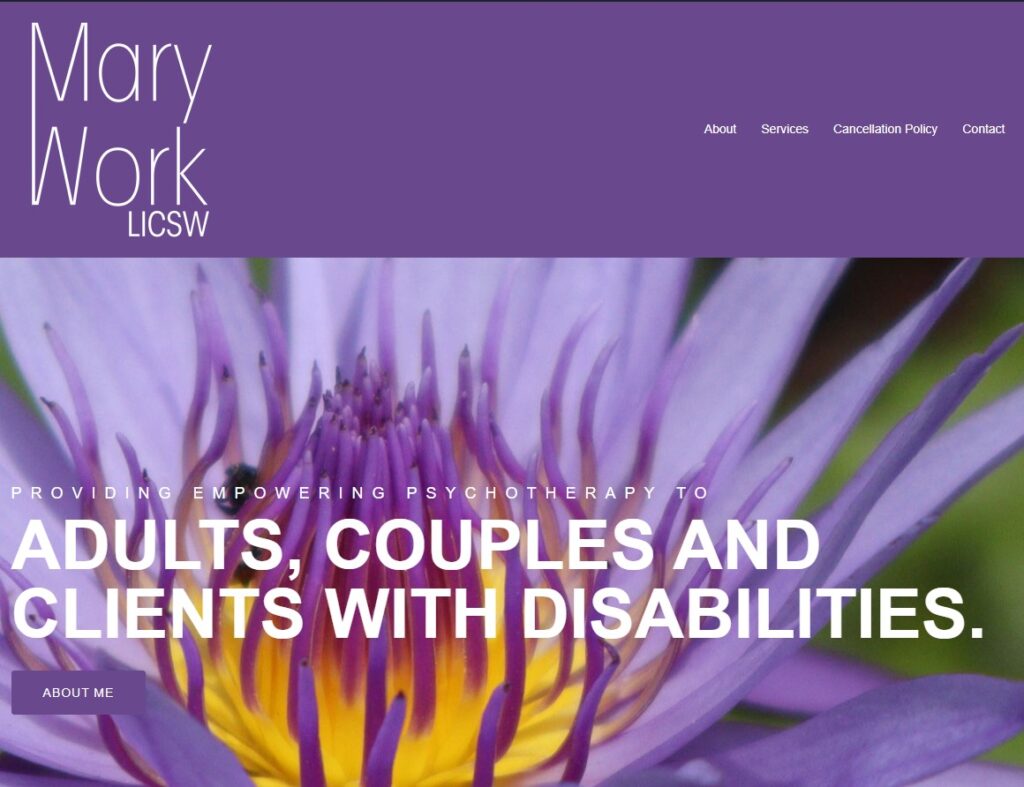 Mary Work Web Design